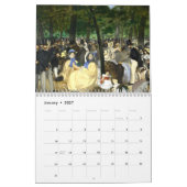 Edouard Manet Calendrier Impressionnistes (Jan 2027)