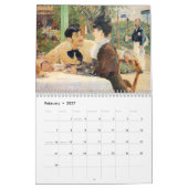Edouard Manet Calendrier Impressionnistes (Feb 2027)