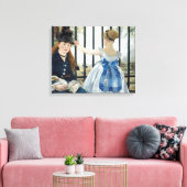 Edouard Manet Canvas Afdruk (Insitu (Woonkamer))