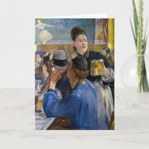 Edouard Manet - Corner of a Cafe-Concert Kaart