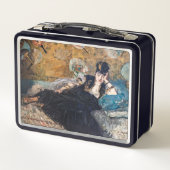 Edouard Manet - Dame met ventilatoren (Achterkant)