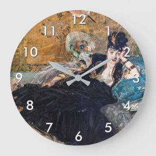 Edouard Manet - Dame met ventilatoren Grote Klok