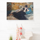 Edouard Manet - Dame met ventilatoren Spandoek (Insitu)