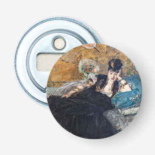 Edouard Manet - Dame met waaier Button Flesopener