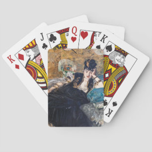Edouard Manet - Dame met waaier Pokerkaarten