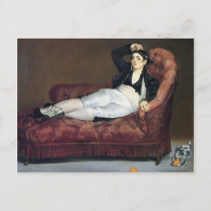 Edouard Manet - De bark van Dante Briefkaart