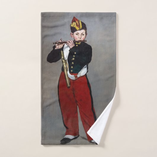 Edouard Manet - De Fifer/Young Flutist Bad Handdoek (Handdoek)