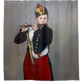 Edouard Manet - De Fifer/Young Flutist Douchegordijn (Voorkant)