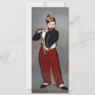 Edouard Manet - De Fifer/Young Flutist Kaart