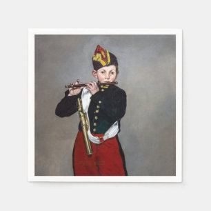 Edouard Manet - De fluiter / Jonge fluitspeelster Servet