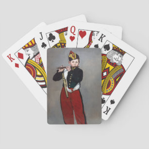 Edouard Manet - De fluitspeelster / Jonge fluitist Pokerkaarten