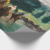 Edouard Manet - De Reizen bij Longchamp Cadeaupapier (Hoek)