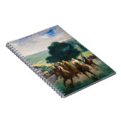 Edouard Manet - De Reizen bij Longchamp Notitieboek (Rechterzijde)