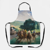 Edouard Manet - De Reizen bij Longchamp Schort (Voorkant)