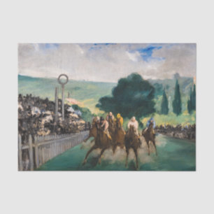 Edouard Manet - De Reizen bij Longchamp Tissuepapier
