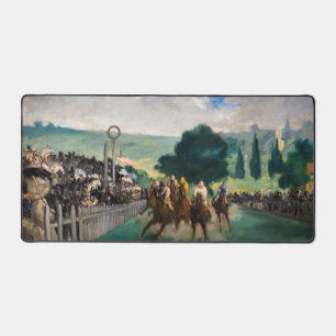 Edouard Manet - De renbaan in Longchamp Bureaumat