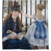 Edouard Manet - De Spoorweg Douchegordijn (Voorkant)