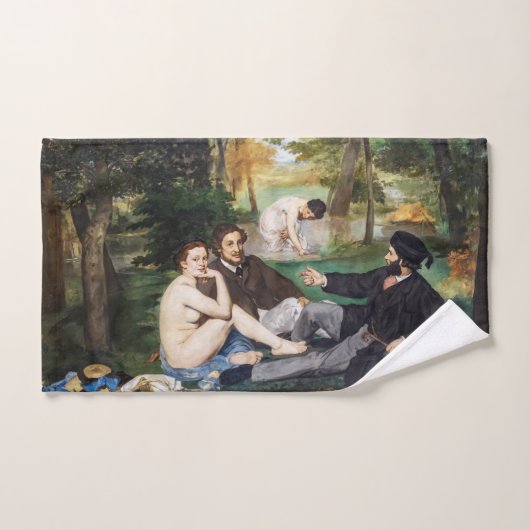 Edouard Manet - Déjeuner sur l'herbe (Serviette à main)