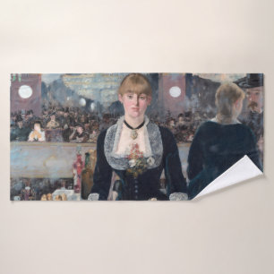 Edouard Manet - Een bar bij de Folies-Bergere Bad Handdoek