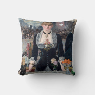Edouard Manet - Een bar bij de Folies-Bergere Kussen
