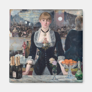 Edouard Manet - Een bar bij de Folies-Bergere Magneet