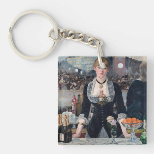 Edouard Manet - Een bar bij de Folies-Bergere Sleutelhanger