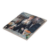 Edouard Manet - Een bar bij de Folies-Bergere Tegeltje (Zijkant)