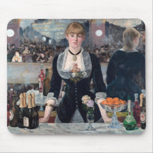 Edouard Manet - Een bar in de Folies-Bergere Muismat