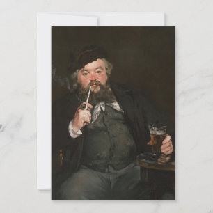 Edouard Manet - Een goed glas bier / Le bon bock Kaart