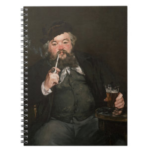 Edouard Manet - Een goed glas bier / Le bon bock Notitieboek