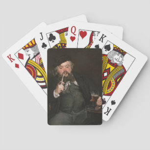 Edouard Manet - Een goed glas bier / Le bon bock Pokerkaarten