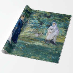 Edouard Manet - Een Partij Croquet Cadeaupapier