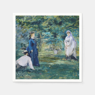 Edouard Manet - Een Partij Croquet Servet