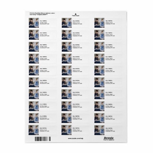 Edouard Manet Etiket (Full Sheet)