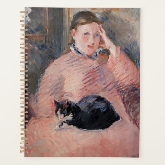 Edouard Manet - Femme au chat (Devant)