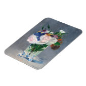 Edouard Manet - Flowers in een kristalvet Magneet (Linkerzijde)