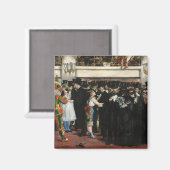 Edouard Manet - Gemaskerde bal bij de opera Magneet (Voorkant / Achterkant)