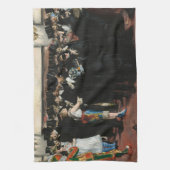 Edouard Manet - Gemaskerde bal bij de opera Theedoek (Verticaal)