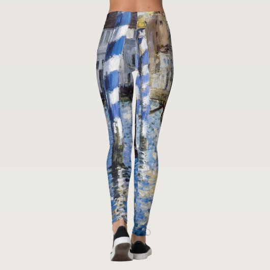 Edouard Manet - Grand Canal, Venetië Leggings (Achterkant)