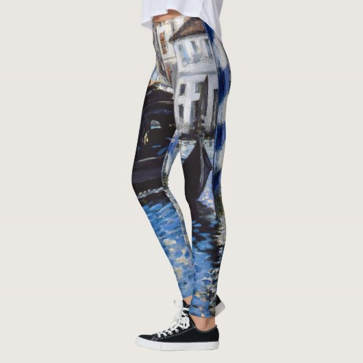 Edouard Manet - Grand Canal, Venetië Leggings (Links)