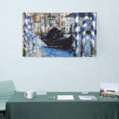 Edouard Manet - Grand Canal, Venetië Spandoek (Beurs)