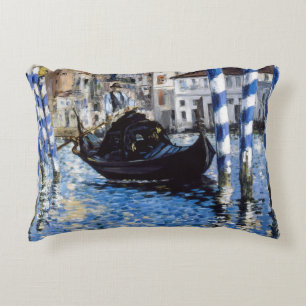 Edouard Manet - Grote Kanaal, Venetië Accent Kussen