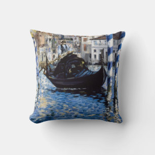 Edouard Manet - Grote Kanaal, Venetië Kussen