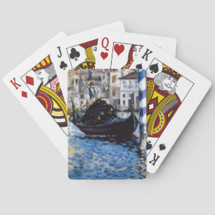 Edouard Manet - Grote Kanaal, Venetië Pokerkaarten