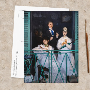Edouard Manet - Het Balkon / Le Balcon Briefkaart