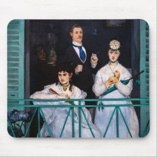 Edouard Manet - Het Balkon / Le Balcon Muismat