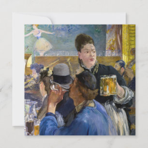 Edouard Manet - Hoek van een Café-Concert Bedankkaart