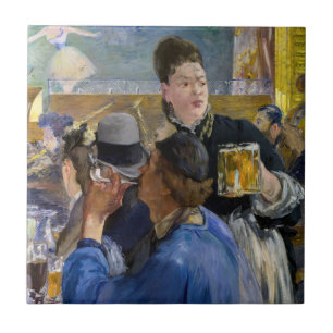 Edouard Manet - Hoek van een Café-Concert Tegeltje