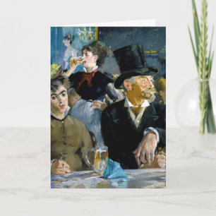 Edouard Manet - In het Café Kaart