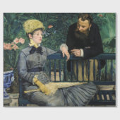 Edouard Manet - in het conservatorium Cadeaupapier (Vlak)